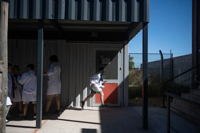 Centro Educativo Asociado 354 “Los Junquillos”, en la Gruta de Lourdes. Foto: Gianni Schiaffarino (archivo, marzo)