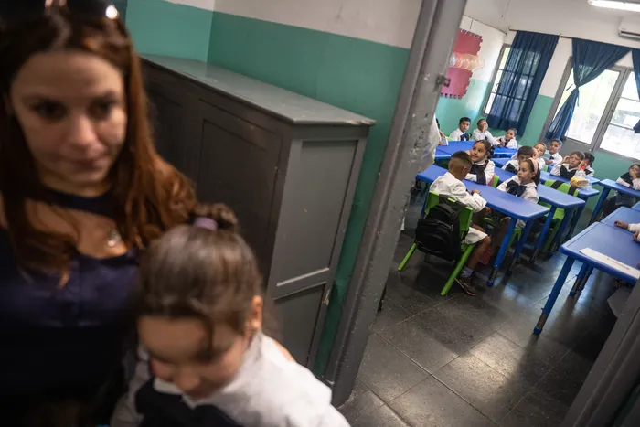 Escuela 89 Ibiray, en Montevideo (archivo, marzo de 2026). · Foto: Gianni Schiaffarino