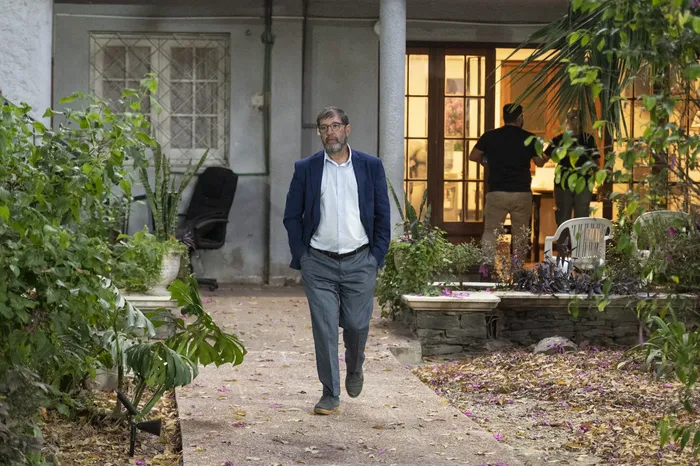 Fernando Pereira, el 3 de marzo, en La Huella de Seregni. · Foto: Alessandro Maradei