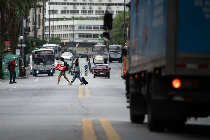 Avenida 18 de julio, 3 de marzo de 2026 · Foto: Gianni Schiaffarino