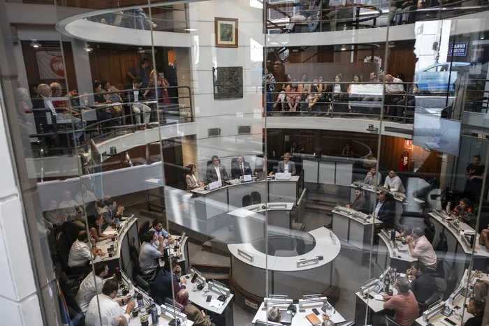 Junta departamental de Montevideo, el 3 de marzo de 2026 · Foto: Inés Guimaraens