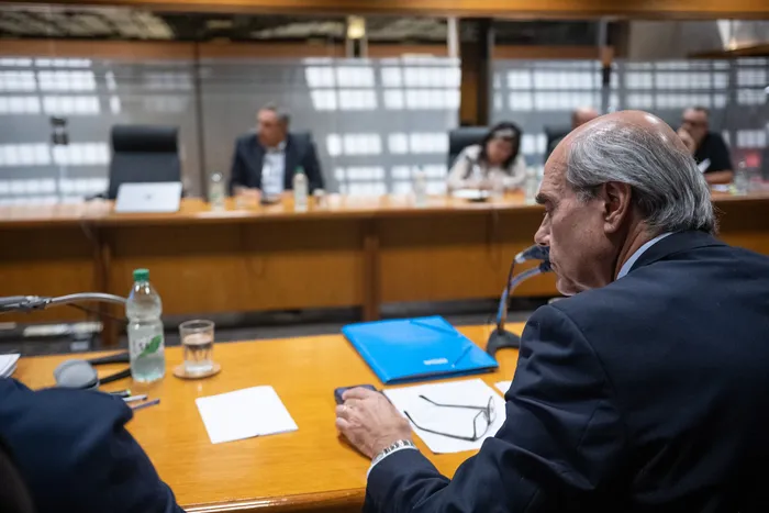 Comisión especial para investigar y analizar el proceso de adquisición de OPV, el 9 de marzo de 2026. · Foto: Gianni Schiaffarino