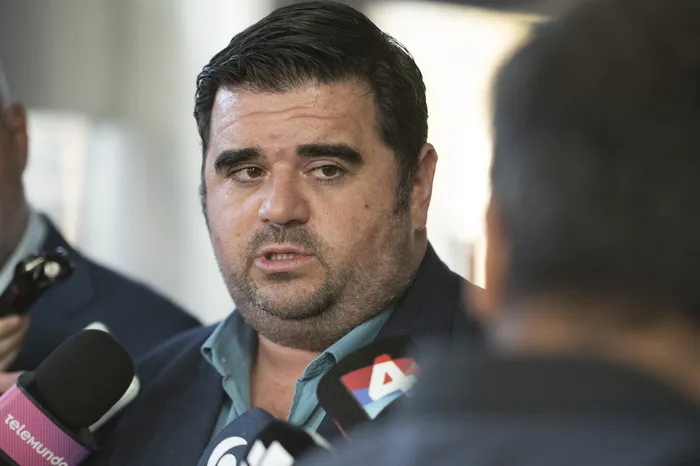 Nicolás Olivera, intendente de Paysandú (archivo, marzo de 2026) · Foto: Alessandro Maradei