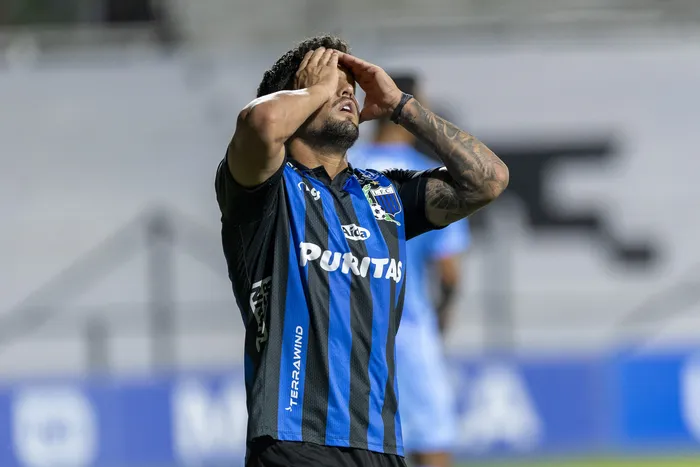 Federico Martínez, de Liverpool, el 16 de marzo, en el Parque Viera. · Foto: Rodrigo Viera Amaral