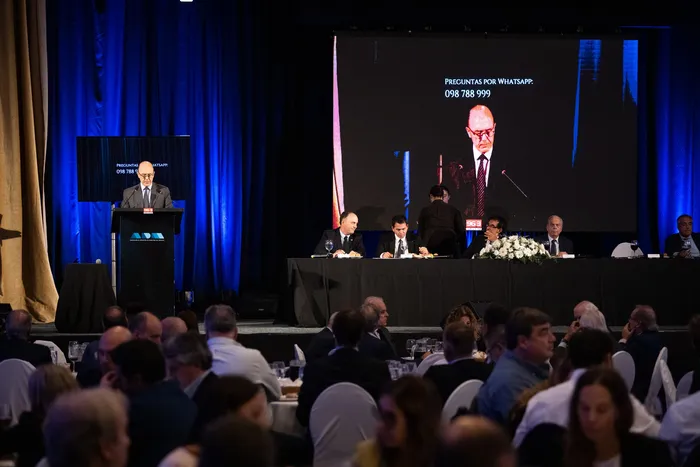Julio César Lestido, el 18 de marzo de 2026, en el hotel Radisson de Montevideo · Foto: Gianni Schiaffarino