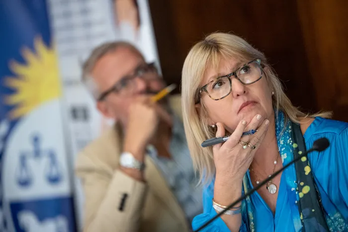 Leonel Briozzo y Cristina Lustemberg, el 24 de marzo en el MSP · Foto: Gianni Schiaffarino