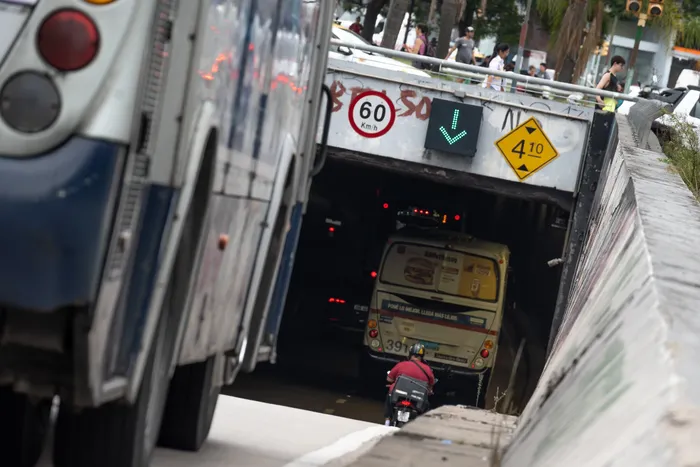 Túnel 8 de octubre, el 27 de marzo · Foto: Martin Hernández Müller
