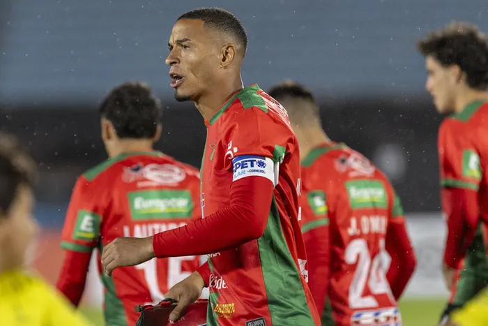 Richard González, de Boston River, en el estadio Centenario. Foto: Rodrigo Viera Amaral (archivo, abril de 2026)
