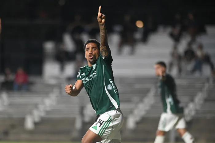 Erik de los Santos, de Racing (archivo, abril de 2026). · Foto: Alessandro Maradei