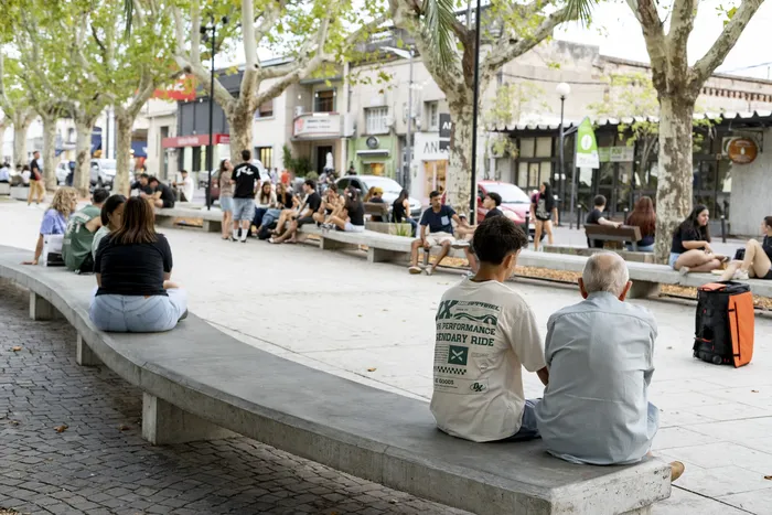Centro de Paysandú (archivo, marzo de 2026). · Foto: Santiago Felitas