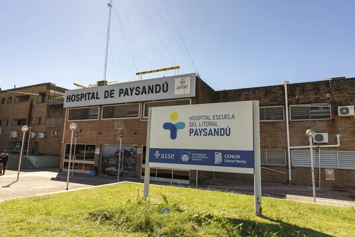 Hospital de Paysandú (archivo, marzo de 2026). · Foto: Santiago Fleitas