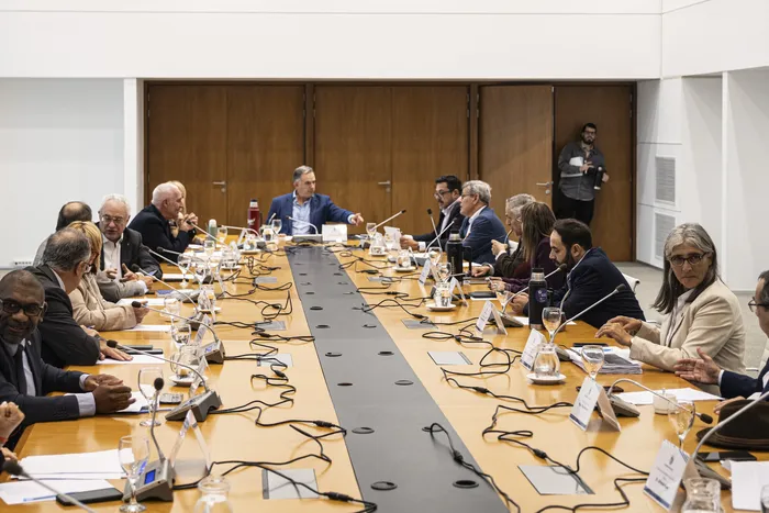 Consejo de Ministros, el 20 de abril, en la Torre Ejecutiva. · Foto: Ernesto Ryan