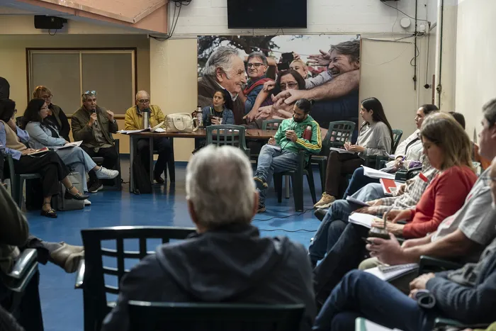 Plenario del MPP, el sábado 25 de abril en la Huella de Seregni. · Foto: Inés Guimaraens