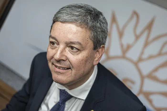 Federico Casaretto, este miércoles en conferencia. · Foto: Ernesto Ryan