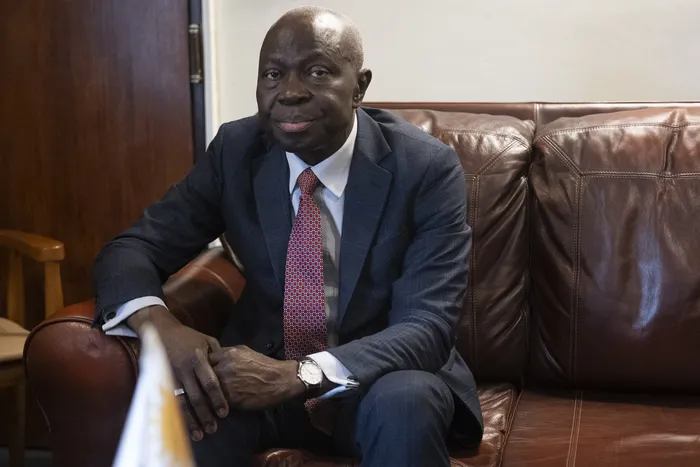 Gilgert Houngbo, presidente de la OIT, el 5 de mayo de 2025. · Foto: Alessandro Maradei