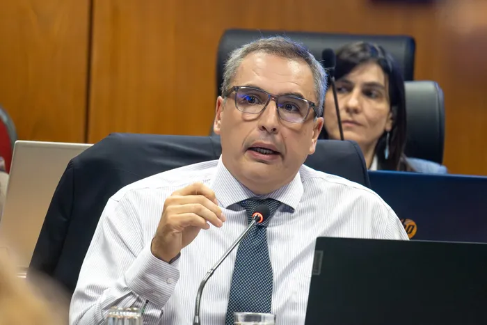 Pablo Ferreri, en el Parlamento el 6 de mayo · Foto: Martin Hernández Müller