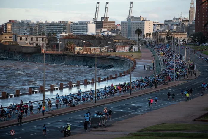 Rambla sur, el 10 de mayo. · Foto: Gianni Schiaffarino