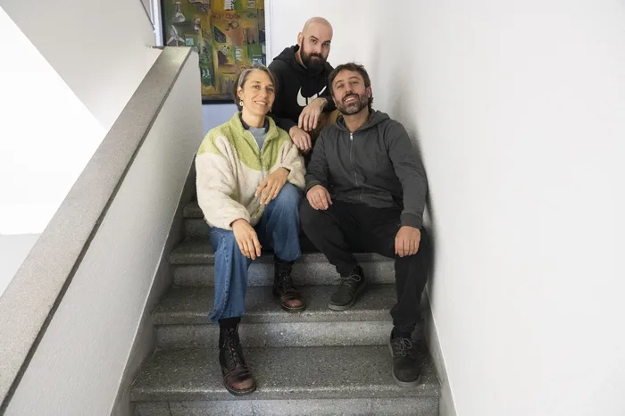 Karin Porley, Abel Alonso y Leonardo Nahúm. · Foto: Alessandro Maradei