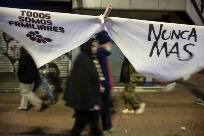 Marcha del Silencio,el 20 de mayo en Montevideo. · Foto: Inés Guimaraens