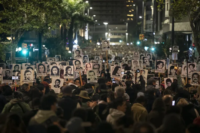 Marcha del Silencio, el 20 de mayo en Montevideo. · Foto: Inés Guimaraens