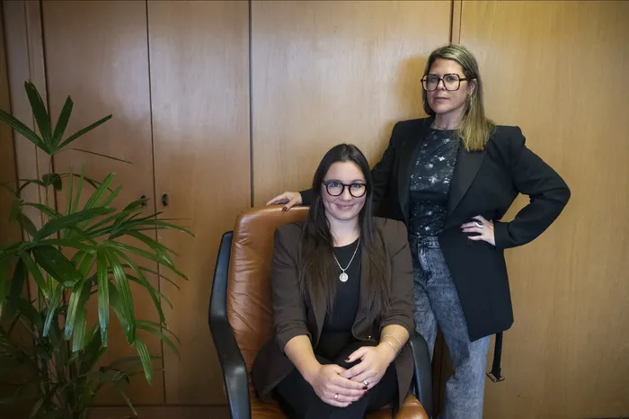 Paula de Armas y Tatiana Antúnez. · Foto: Alessandro Maradei