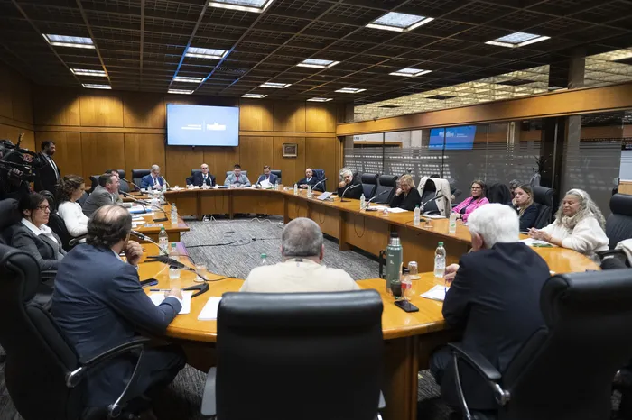 Comisión especial para investigar el proceso de adquisición de las OPV, el 25 de mayo. · Foto: Alessandro Maradei