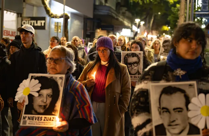 Marcha del Silencio, el 20 de mayo, en Salto. Foto: Ariel Volpi