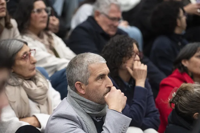 Pablo Caggiani, el 27 de mayo, en el IAVA. · Foto: Alessandro Maradei
