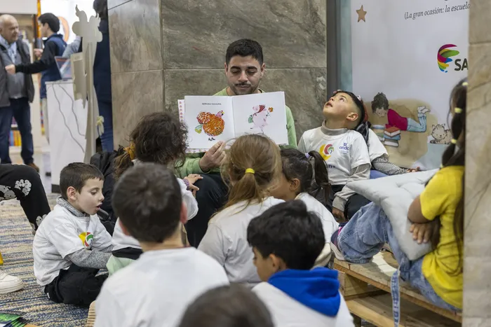 Feria del Libro Infantil y Juvenil, el 4 de junio, en la Intendencia de Montevideo. · Foto: Rodrigo Viera Amaral