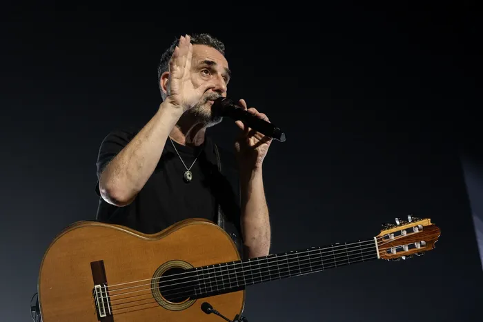 Jorje Drexler durante un show en el Antel Arena (archivo, junio de 2026). · Foto: Inés Guimaraens