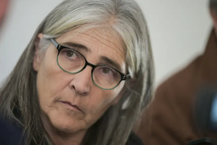 Lucía Etcheverry, el 15 de junio, en Rosario. · Foto: Ignacio Dotti