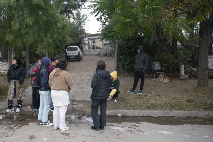 Barrio Borro, casa en de Brian Leites, el 18 de junio · Foto: Alessandro Maradei
