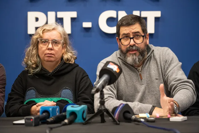 Alejandra Pereira, Emiliano Mandacen, el 23 de junio · Foto: Gianni Schiaffarino