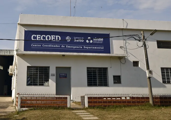 Centro Coordinador de Emergencias Departamentales, en Salto. · Foto: Ariel Volpi