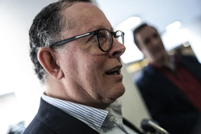 Álvaro Perrone, el 20 de julio, en el Parlamento. · Foto: Ernesto Ryan