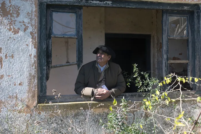 Estancia María Dolores, el 30 de julio, durante la visita de autoridades y aspirantes a colonos. Foto: Alessandro Maradei