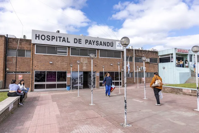 Hospital de Paysandú (archivo, julio de 2026) · Foto: Santiago Fleitas