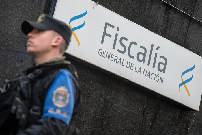 Sede de Fiscalía en la calle Cerrito, el 31 de julio. Foto: Martin Hernández Müller