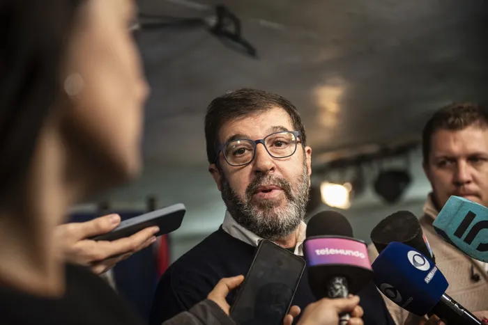 Fernando Pereira, el 1 de agosto en La Huella de Seregni. · Foto: Diego Vila