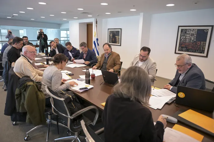 Reunión de la Junta Nacional de Emergencias y Reducción de Riesgos en la Torre Ejecutiva. · Foto: Ignacio Dotti