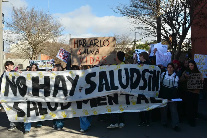 Movilización de Jovenes por la Salud Mental, Maldonado(Archivo, agosto de 2026) · Foto: Virginia Martínez  Díaz