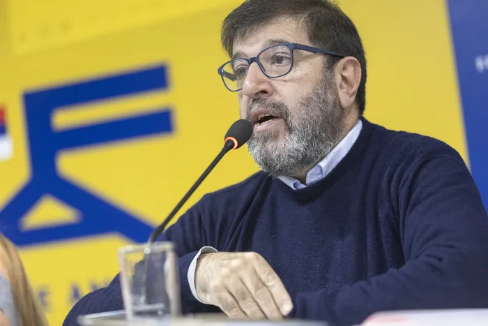 Fernando Pereira, el 8 de agosto, en La Huella de Seregni · Foto: Rodrigo Viera Amaral