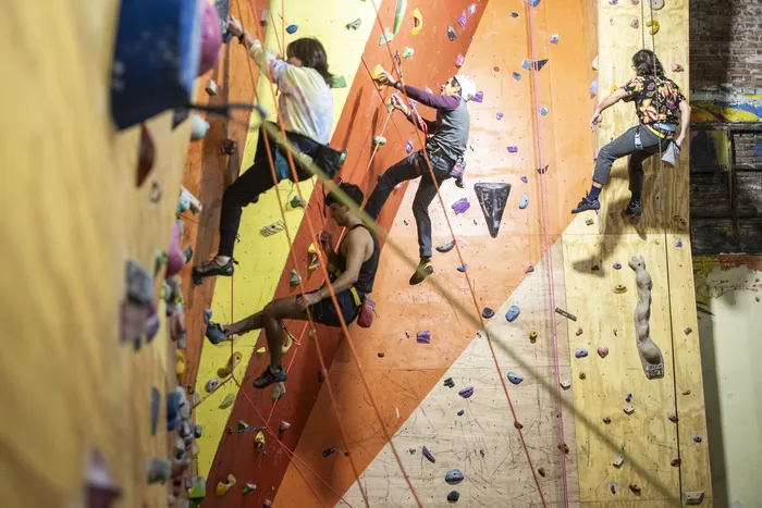 Club de escalada deportiva La Beta. · Foto: Diego Vila
