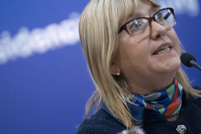 Cristina Lustemberg (archivo, setiembre de 2026). · Foto: Ernesto Ryan
