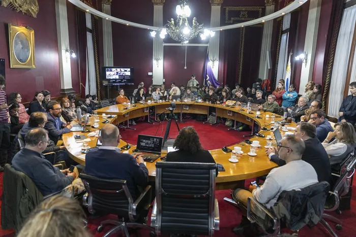 Sesión del Consejo Directivo Central, el 4 de setiembre. · Foto: Rodrigo Viera Amaral