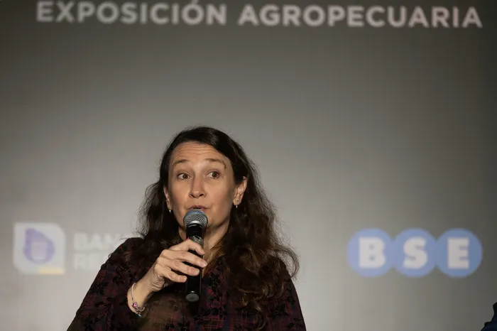 Valeria Csukasi, el 14 de setiembre, en la Expo Prado. · Foto: Alessandro Maradei