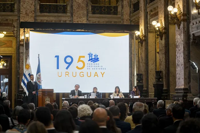 21 de setiembre de 2026, en el Salón de los Pasos Perdidos, Palacio Legislativo. · Foto: Nadia Iula