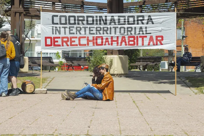Concentración de vecinos contra la desigualdad tributaria de la intendencia, el 26 de setiembre, en Maldonado. Foto: Pablo Serrón