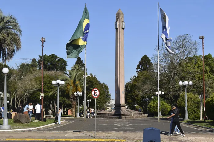 Plaza internacional en Rivera (archivo, setiembre de 2026). Foto: Enrique da Rosa