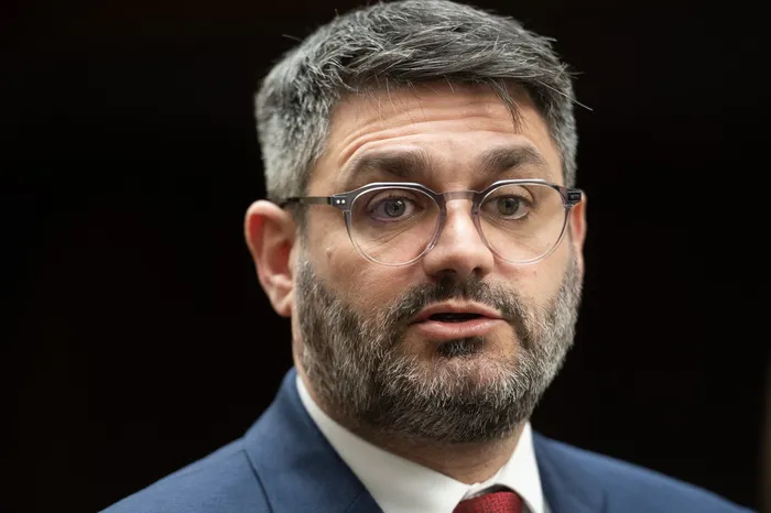 El diputado Adrián Juri, el 30 de setiembre, en el Parlamento · Foto: Alessandro Maradei